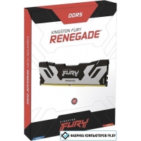 Оперативная память Kingston FURY Renegade 24ГБ DDR5 CUDIMM 8800 МГц KF588CU42RS-24 Оперативная память Kingston FURY Renegade 24ГБ DDR5 CUDIMM 8800 МГц KF588CU42RS-24