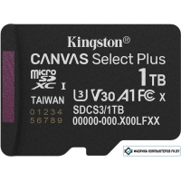 Карта памяти Kingston Canvas Select Plus microSDXC 1TB SDCS3/1TBSP