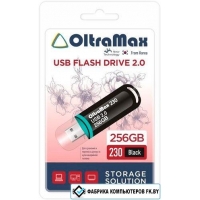 USB Flash OltraMax 230 256GB (черный)