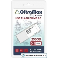 USB Flash OltraMax 240 256GB (белый)