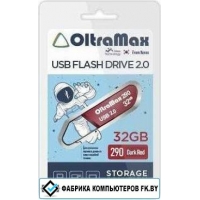 USB Flash OltraMax 290 32GB (красный)