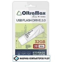 USB Flash OltraMax 310 32GB (белый)