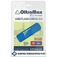 USB Flash OltraMax 310 8GB (синий)