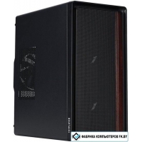 Корпус 1stPlayer WD1 WD1-BK-3F (черный)