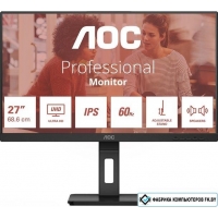 Монитор AOC U27E3UF