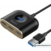 USB-хаб Baseus Square round 4in1 USB Adapter CAHUB-AY01