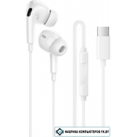 Наушники Borofone BM100 Pro USB Type-C (белый)