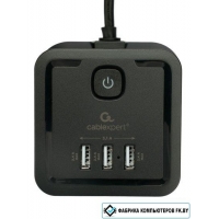 Сетевой фильтр Cablexpert TWR-4-U3-B-2