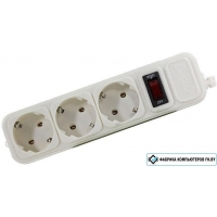Сетевой фильтр ExeGate 3 розетки, 1.8 м, белый (SP-3-1.8W) Сетевой фильтр ExeGate 3 розетки, 1.8 м, белый (SP-3-1.8W)