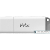 USB Flash Netac U185 USB3.2 32GB NT03U185N-032G-32WH (белый)