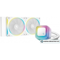Система жидкостного охлаждения для процессора DeepCool LE240 PRO WH R-LE240PRO-WHAMMC-G-1