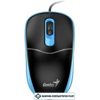Мышь Genius DX-111 USB-A (черный/синий)