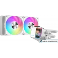 Система жидкостного охлаждения для процессора Sama L70 240 (белый) Система жидкостного охлаждения для процессора Sama L70 240 (белый)