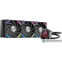 Система жидкостного охлаждения для процессора Sama Q60 360 (черный) Система жидкостного охлаждения для процессора Sama Q60 360 (черный)