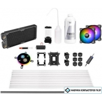 Система жидкостного охлаждения для процессора Thermaltake Pacific C240 DDC Hard Tube Water Cooling Kit CL-W242-CU12SW-A