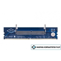 Адаптер JET-5689 SO-DIMM DDR5 для UDIMM, Синий Адаптер JET-5689 SO-DIMM DDR5 для UDIMM, Синий