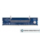 Адаптер JET-5689 SO-DIMM DDR5 для UDIMM, Синий