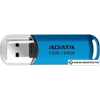 USB Flash ADATA C906 64GB (синий)