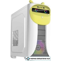 Корпус GameMax Cute OWL (белый/желтый) Корпус GameMax Cute OWL (белый/желтый)