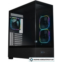 Корпус XASTRA Q500 3ARGB-FG-C10-UC (черный) Корпус XASTRA Q500 3ARGB-FG-C10-UC (черный)