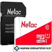 Карта памяти Netac microSDXC NT02P500ECO-016G-R