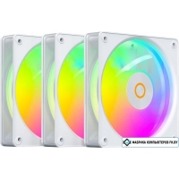 Комплект вентиляторов для корпуса Ocypus Gamma F12 Elite WH ARGB Reverse Blade 3IN1