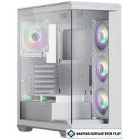 Корпус XASTRA Q600 6ARGB-C10 (белый) Корпус XASTRA Q600 6ARGB-C10 (белый)