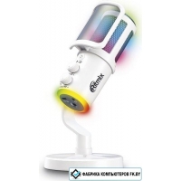 Проводной микрофон Ritmix RDM-178 USB Gaming (белый)