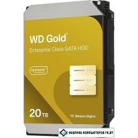 Жесткий диск WD Gold 20TB WD203KRYZ