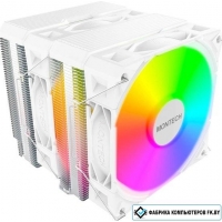 Кулер для процессора Montech NX600 ARGB (белый) Кулер для процессора Montech NX600 ARGB (белый)