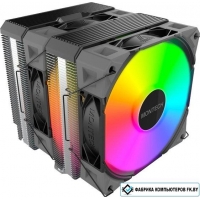 Кулер для процессора Montech NX600 ARGB (черный) Кулер для процессора Montech NX600 ARGB (черный)