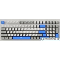 Клавиатура Ritmix RKB-598BL (серый/белый) Клавиатура Ritmix RKB-598BL (серый/белый)