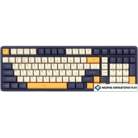 Клавиатура Ritmix RKB-602BL (синий/бежевый) Клавиатура Ritmix RKB-602BL (синий/бежевый)