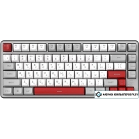 Клавиатура Ritmix RKB-681BL (серый/белый) Клавиатура Ritmix RKB-681BL (серый/белый)