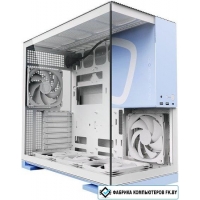 Корпус Geometric Future Model 5 5FAN (белый/голубой) Корпус Geometric Future Model 5 5FAN (белый/голубой)