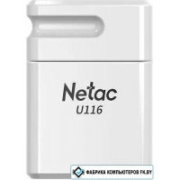 USB Flash Netac U116 USB 3.2 16GB NT03U116N-016G-32WH