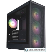 Корпус 1stPlayer AU8 ARGB AU8-BK-4FE7-14 (черный)