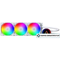 Система жидкостного охлаждения для процессора Montech LightFlow ARGB 360 (белый)