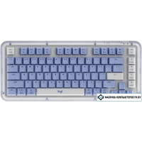 Клавиатура Logitech Alto Keys K75M 920-013301 (белый/синий, нет кириллицы)