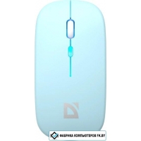 Мышь Defender Coda MB-261 (голубой/белый)
