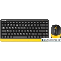 Офисный набор A4Tech Fstyler FG1110 (черный/желтый) Офисный набор A4Tech Fstyler FG1110 (черный/желтый)