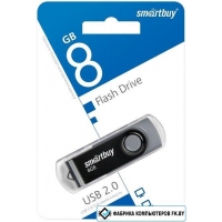 USB Flash SmartBuy Twist 8GB (черный) USB Flash SmartBuy Twist 8GB (черный)