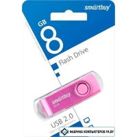 USB Flash SmartBuy Twist 8GB (розовый) USB Flash SmartBuy Twist 8GB (розовый)