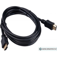 Кабель Cablexpert CC-HDMI4L-2M HDMI - HDMI (2 м, черный) Кабель Cablexpert CC-HDMI4L-2M HDMI - HDMI (2 м, черный)
