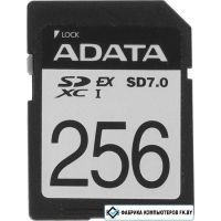 Карта памяти ADATA Premier Extreme SDXC SD 7.0 256GB ASD256GEX3L1-C
