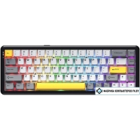 Клавиатура Ajazz AK680 Max (черный/серый/желтый)