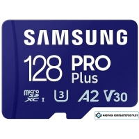 Карта памяти Samsung PRO Plus microSDXC 128GB MB-MD128SA/EU (с адаптером) Карта памяти Samsung PRO Plus microSDXC 128GB MB-MD128SA/EU (с адаптером)