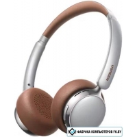 Наушники Ugreen Studio Plus HP207 (серебристый/коричневый) Наушники Ugreen Studio Plus HP207 (серебристый/коричневый)