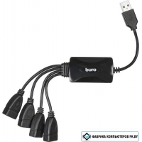 USB-хаб Buro BU-HUB4-0.3-U2.0-Splitter