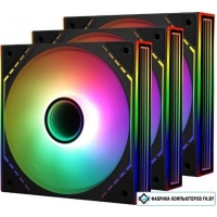Комплект вентиляторов для корпуса Thermalright TL-M12-S X3 (черный)